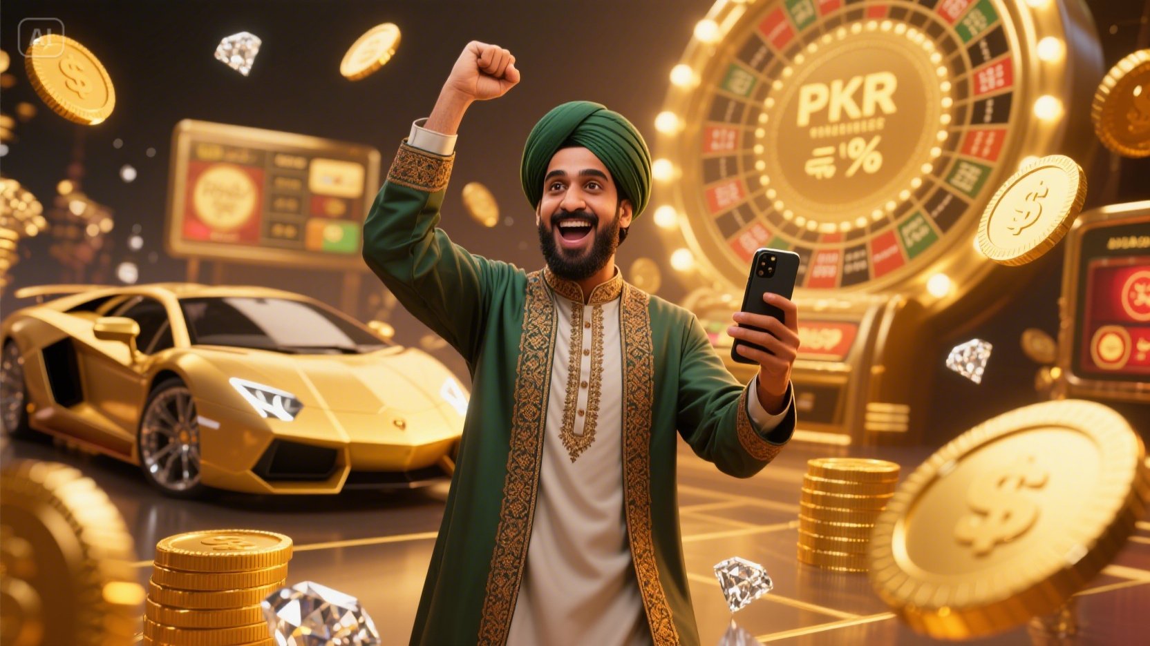 Jokers Five SlotDeposit once and receive 200% instantly on your first recharge! Pakistani users can enjoy safe payments, local withdrawals, and real PKR winnings.